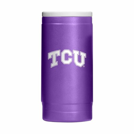 LOGO BRANDS TCU 12oz Flipside Powdercoat SlimCan Coolie 215-S12PC-34